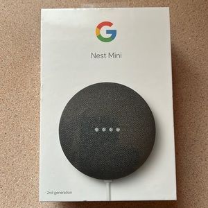 Google Nest Mini 2nd Generation NWT